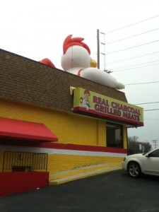 Chicken On The Roof