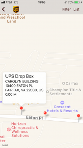 UPS Drop Box!